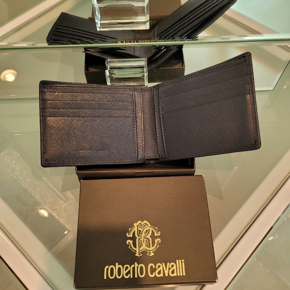 ROBERTO CAVALLI MEN'S WALLET NWT - Picture 2 of 6